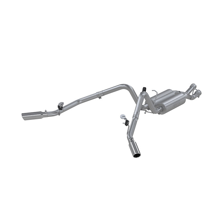 MBRP Exhaust 2 1/2in.Cat Back; Dual Split Side; T409 S5010409