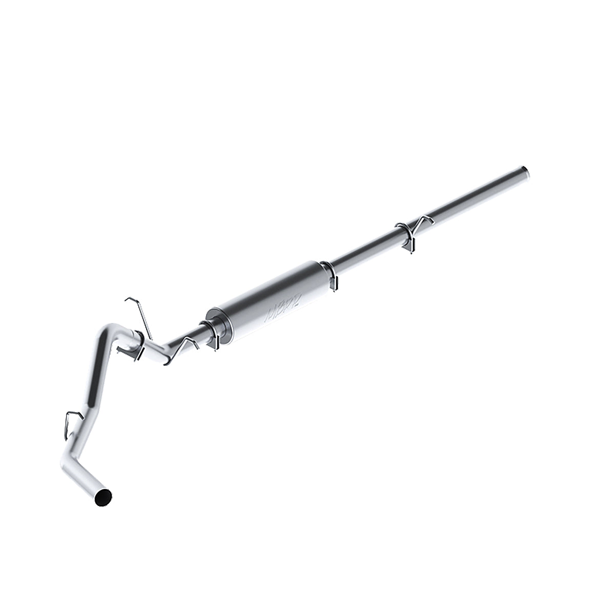 MBRP Exhaust 3in. Cat Back; Single Side; AL S5054P