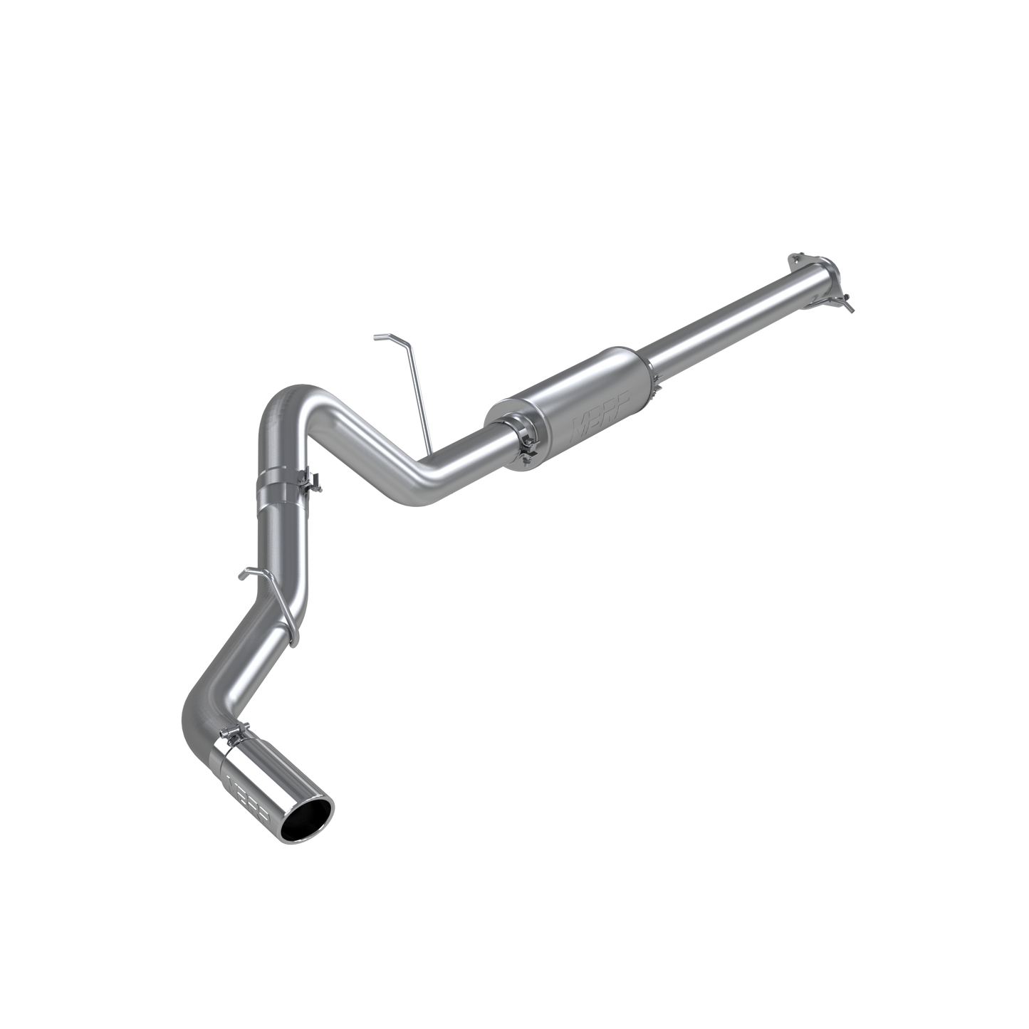 MBRP Exhaust 3 1/2in.Cat Back; Single Side; AL S5076AL