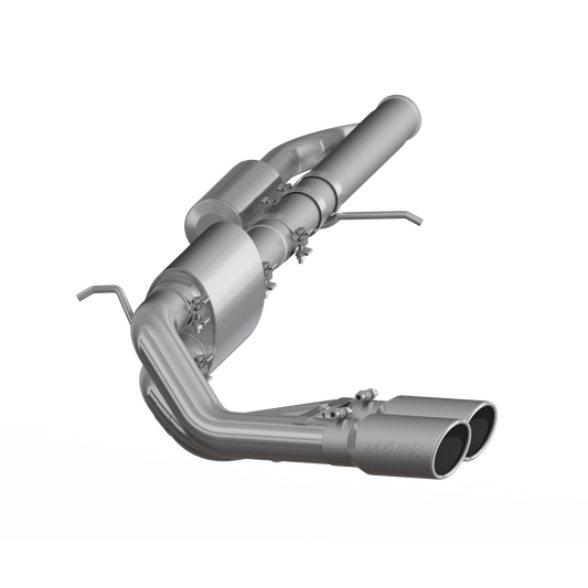 MBRP Exhaust 3in. Cat Back; Pre-Axle Dual Outlet; T409 S5081409