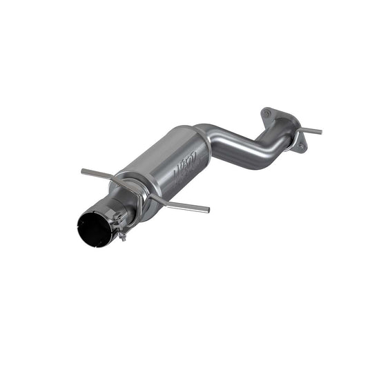 MBRP Exhaust 3" Single in/out Muffler Replacement High-Flow T409 Stainless Steel" S5143409