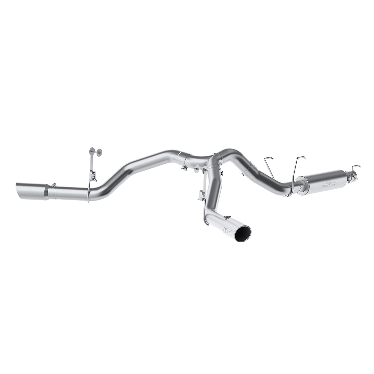 MBRP Exhaust 4in. Cat Back; Dual Split Side Exit; T409 S5151409