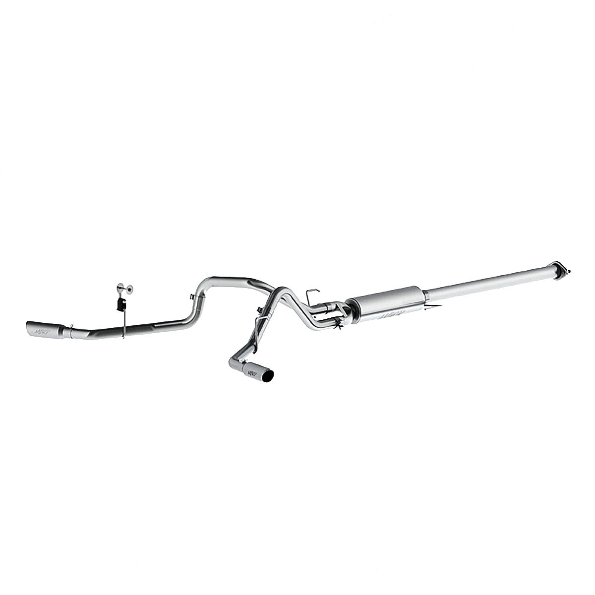 MBRP Exhaust 2 1/2in. Cat Back; Dual Side Exit; AL S5254AL