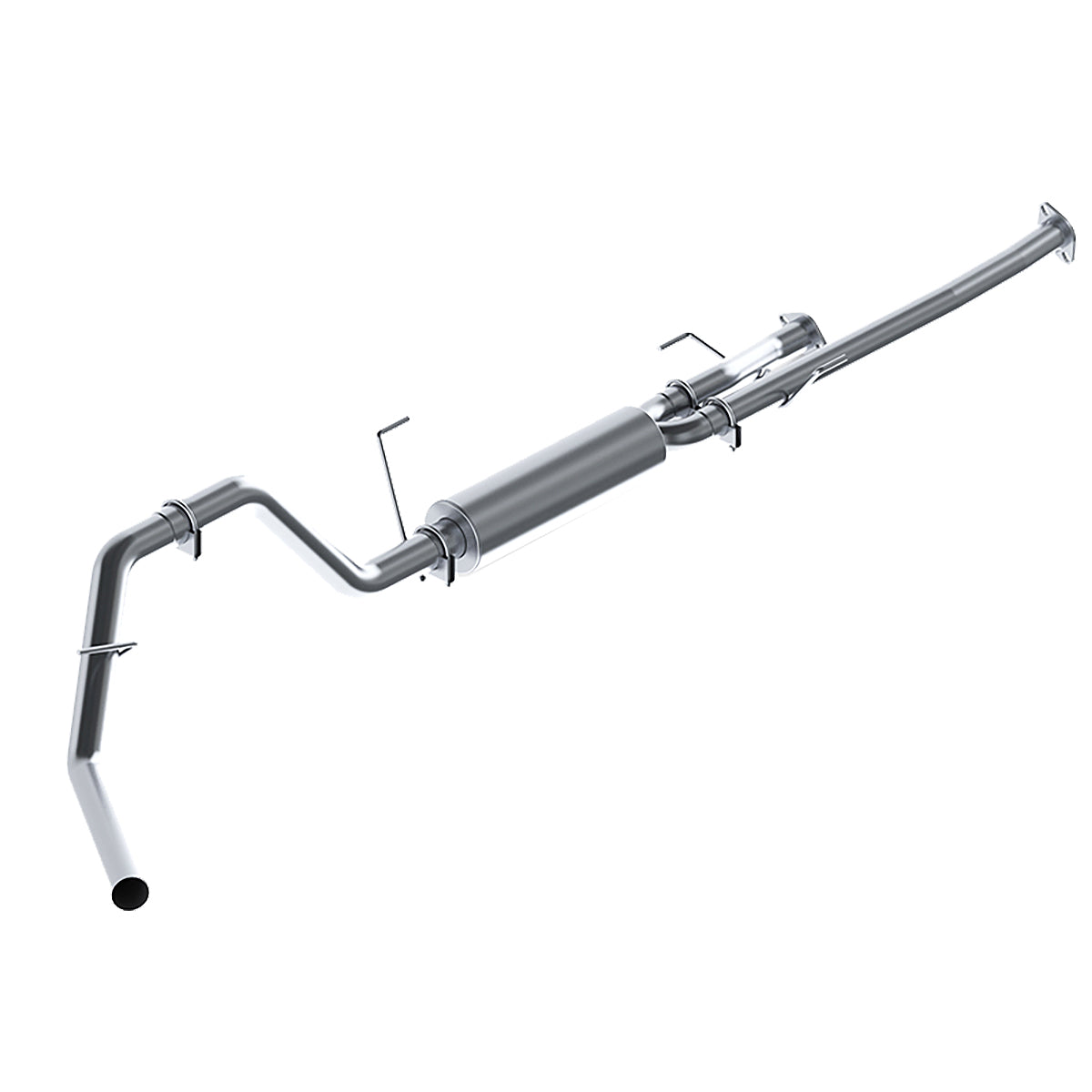 MBRP Exhaust 3in. Cat Back; Single Side; AL S5314P