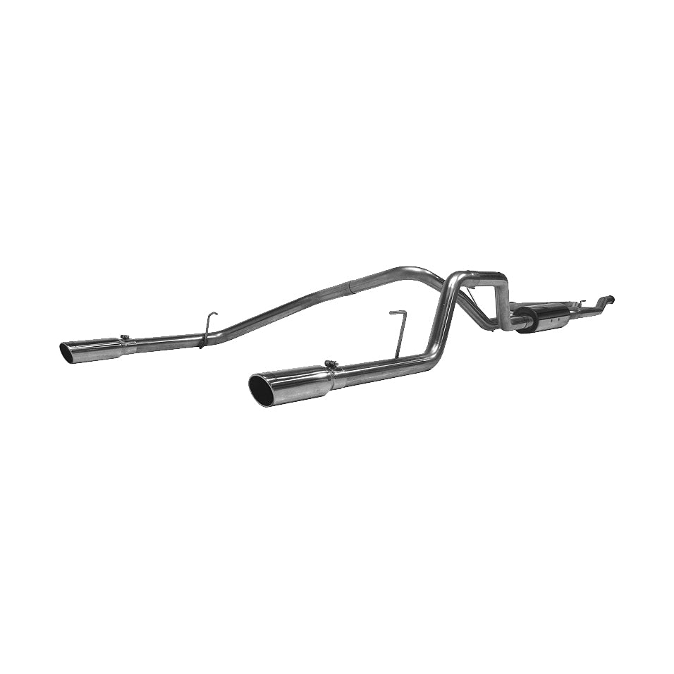 MBRP Exhaust 2 1/2in. Cat Back; Dual Split Rear; T409 S5402409