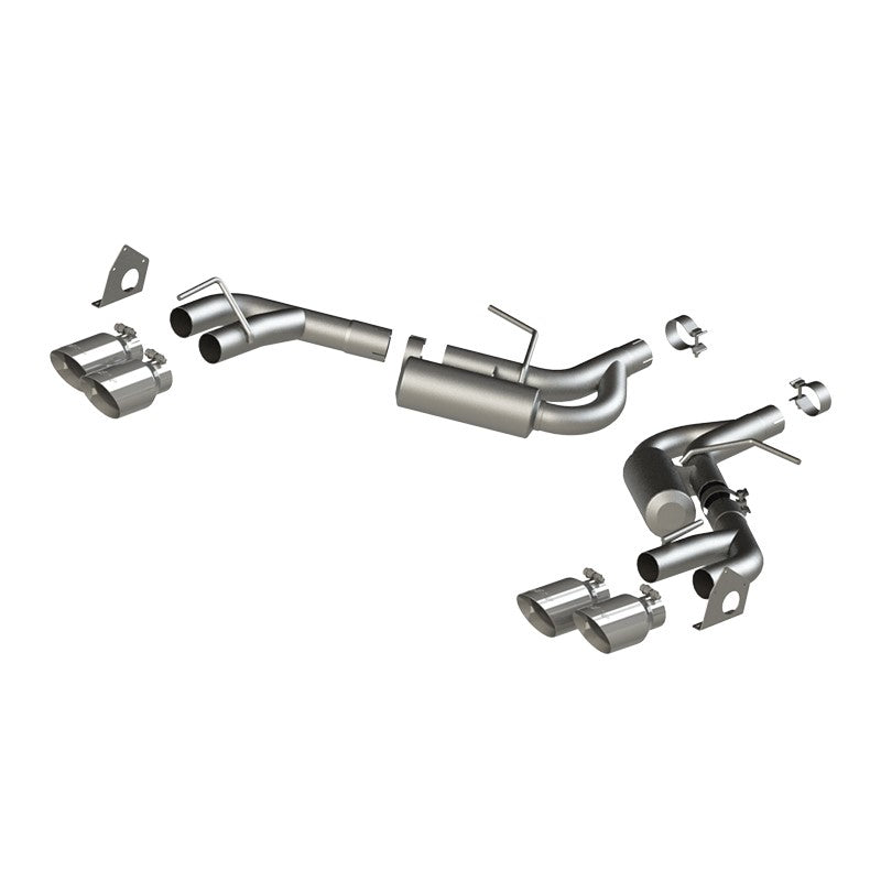 MBRP Exhaust 2.5in. Axle Back; Non NPP; AL S7039AL