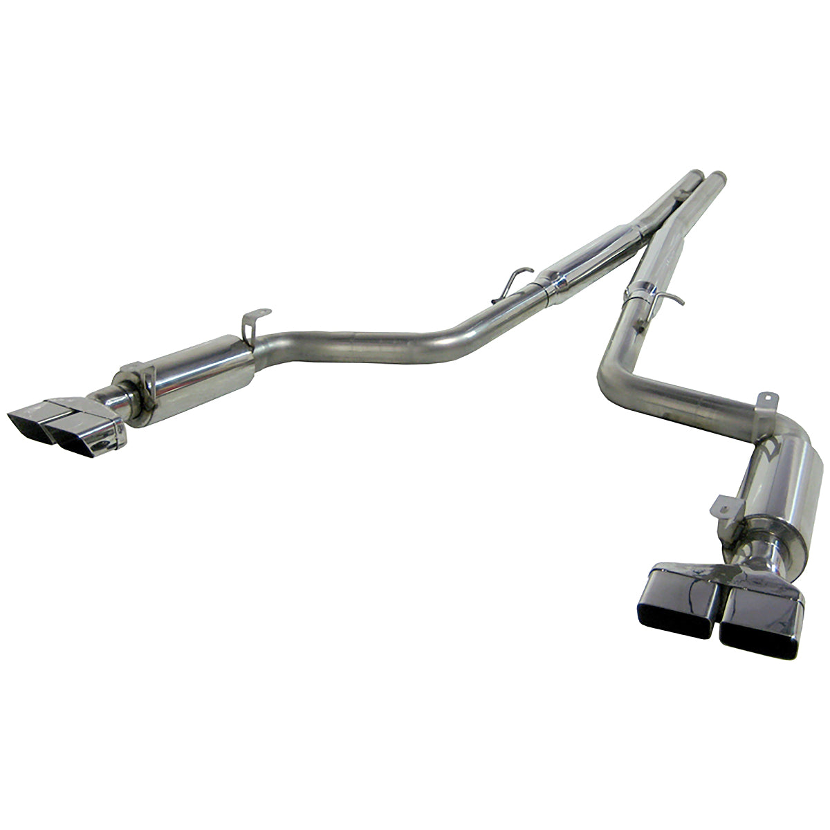 MBRP Exhaust 3in. Cat Back; Dual Split Rear; T409 S7102409