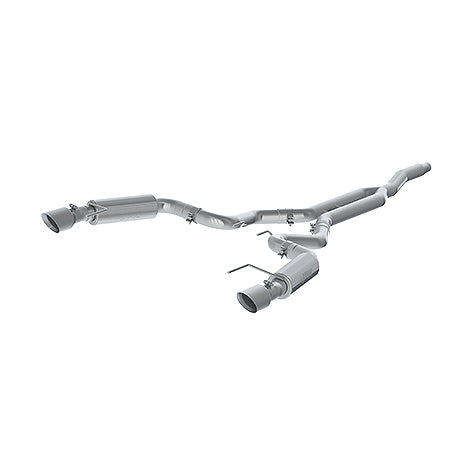 MBRP Exhaust 3in. Cat Back; Dual Split Rear; Race Version; 4.5in. tips AL S7275AL