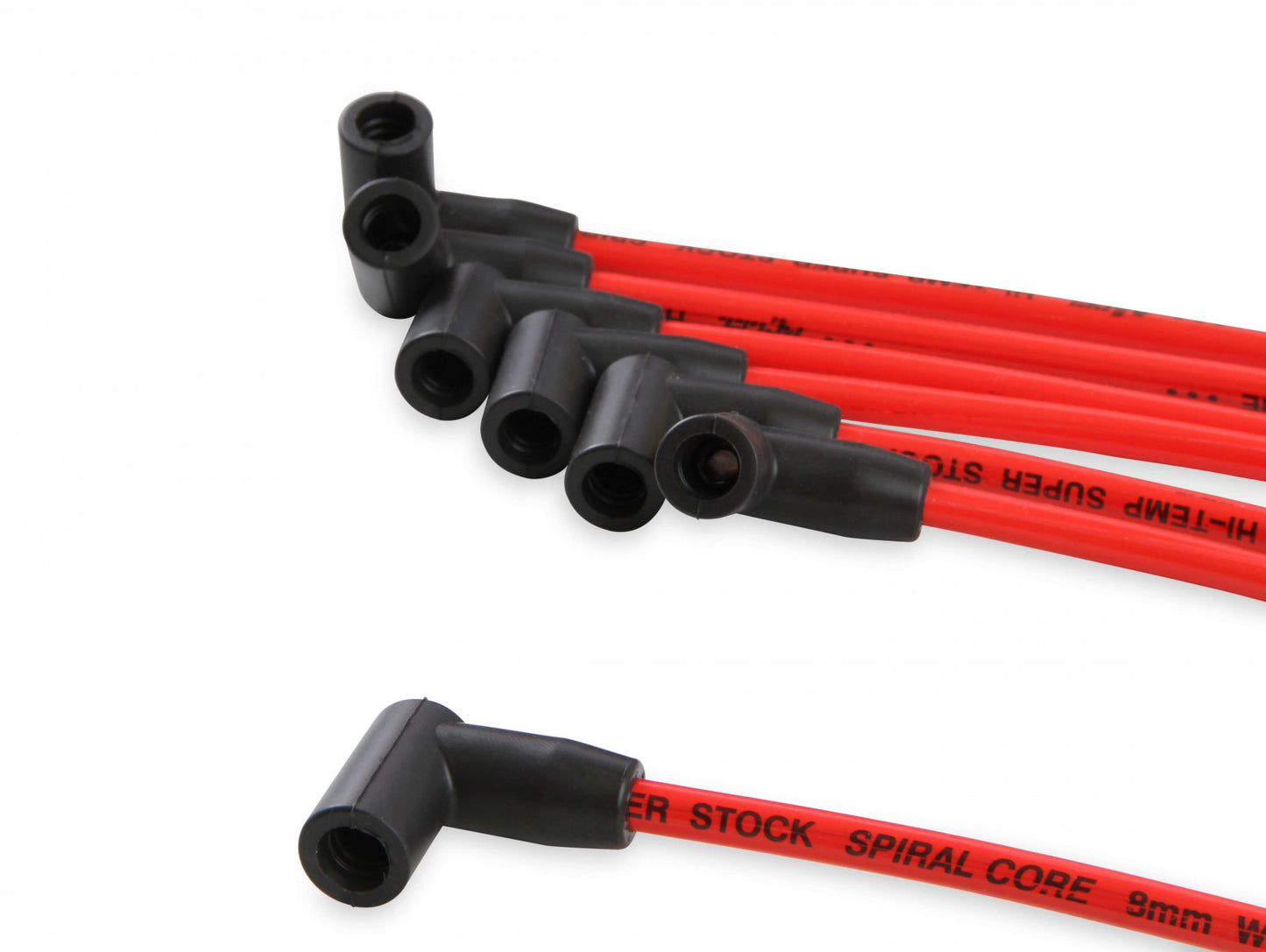 ACCEL Spark Plug Wire Set - Super Stock Spiral Core 8mm - Jeep L6 - Red 5129R