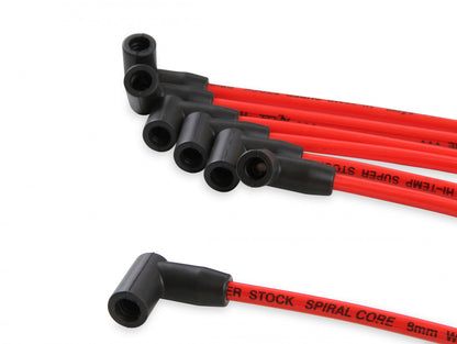 ACCEL Spark Plug Wire Set - Super Stock Spiral Core 8mm - Jeep L6 - Red 5129R