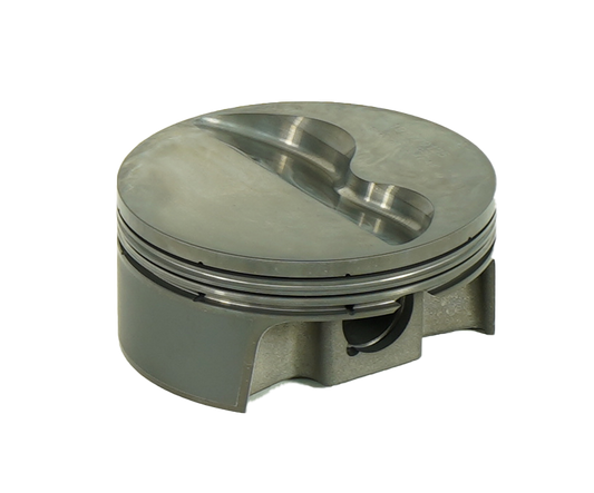 Mahle Motorsport SMALL BLOCK CHEVY 21 degree FLAT TOP Gasported / Asymmetrical Valve Pockets PowerPak Plus SINGLE PISTON (197779165) 4.165 x 1.062RCH 3.625stroke6.125rod0.927pin-8.9cc418g 197779165-1