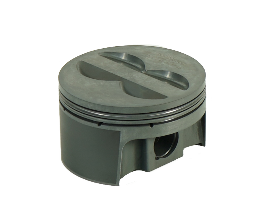 Mahle Motorsport SMALL BLOCK CHEVY 4-VALVE POCKET FLAT TOP SINGLE PISTON (930203630) 4.030 x 1.550CH 3.480/3.500stroke5.700rod0.927pin-5.0cc495g 930203630-1