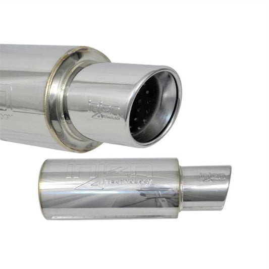 Injen 76MM Universal Muffler with TIP SES300C