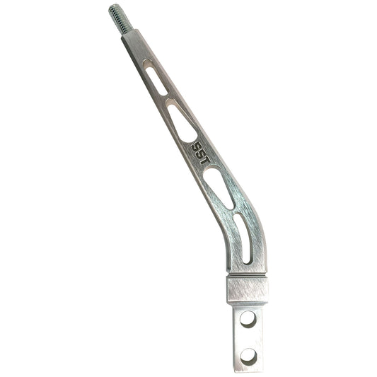 Silver Sport Transmissions 8" Layback Shifter Stick Billet Aluminum Brushed Aluminum Finish SLA-00501