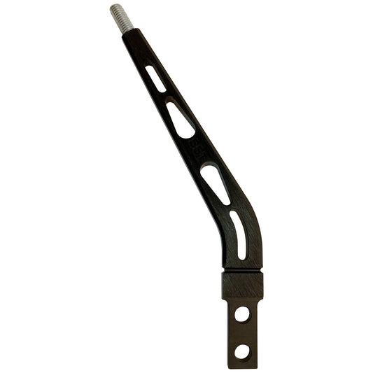 Silver Sport Transmissions 8" Layback Shifter Stick Billet Aluminum Black Anodized Finish SLA-00501B