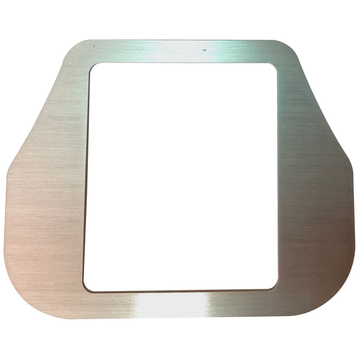 Silver Sport Transmissions C2 Magnum Console Cover Plate 18ga Aluminum Brushed SLG-C2V-CP6