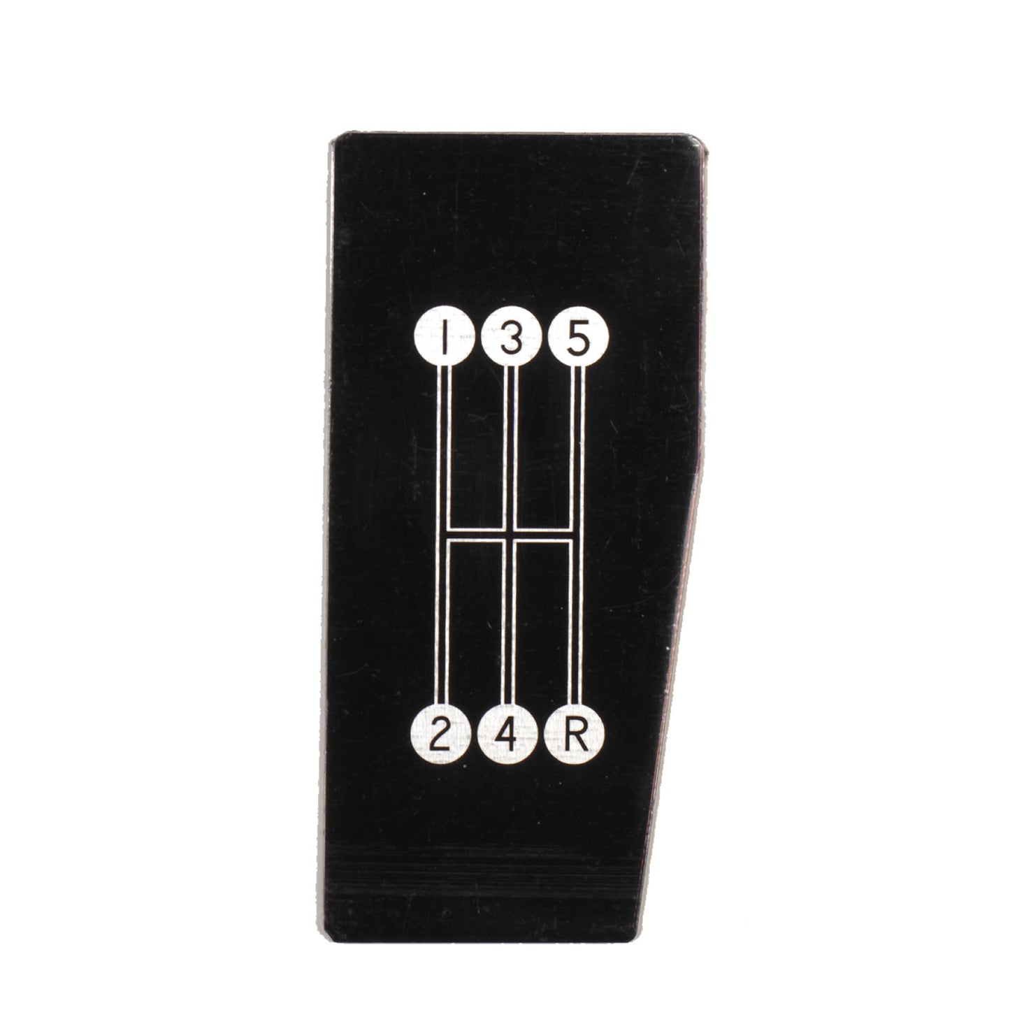 Silver Sport Transmissions 5 Speed Shift Pattern Plate For 1968 1976 Chevy Corvette SLG-C3EVNP5