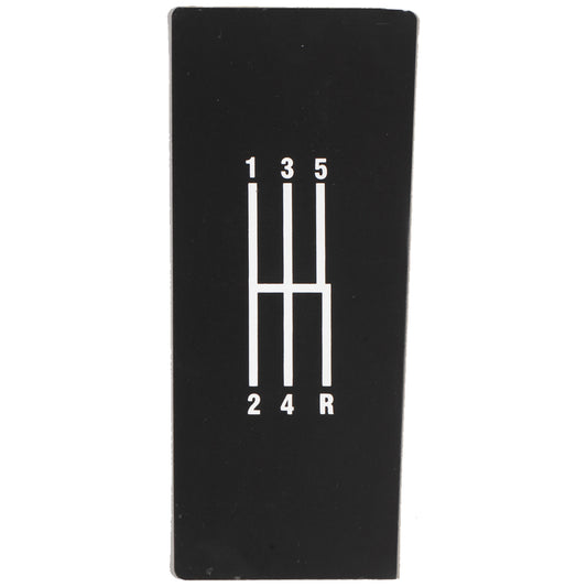 Silver Sport Transmissions 5 Speed Shift Pattern Plate For 1977 1982 Chevy Corvette SLG-C3LVNP5