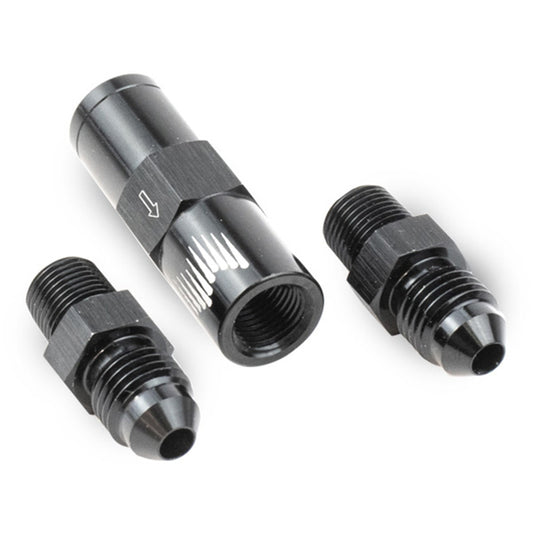 Snow Performance Performance High Flow Water-Methanol Check Valve 4AN Fittings SNO-8CV-BRD