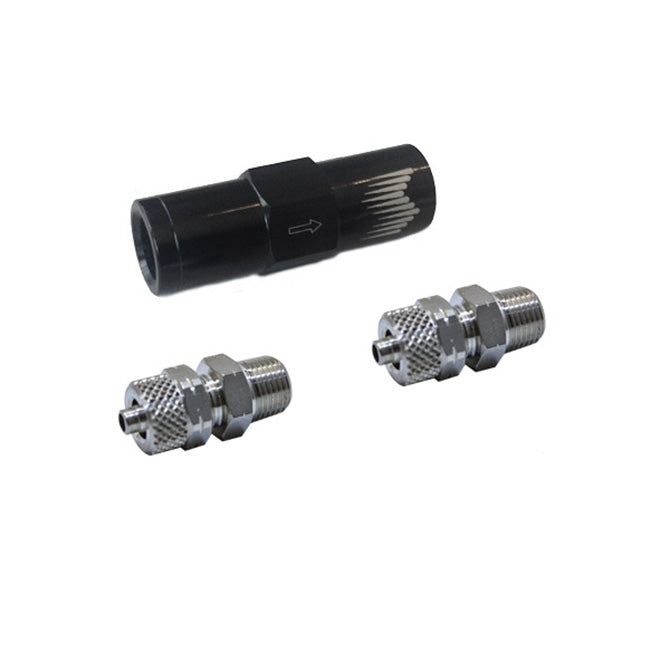Snow Performance Performance High Flow Water-Methanol Check Valve Quick-Connect Fittings SNO-8CV-QC