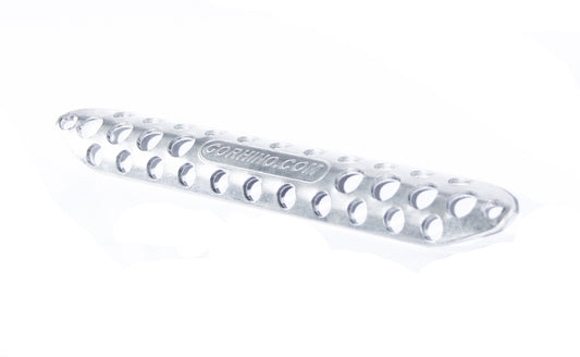 Go Rhino SPD3602 Dominator Original Style Step Pad Medium Brushed Aluminum