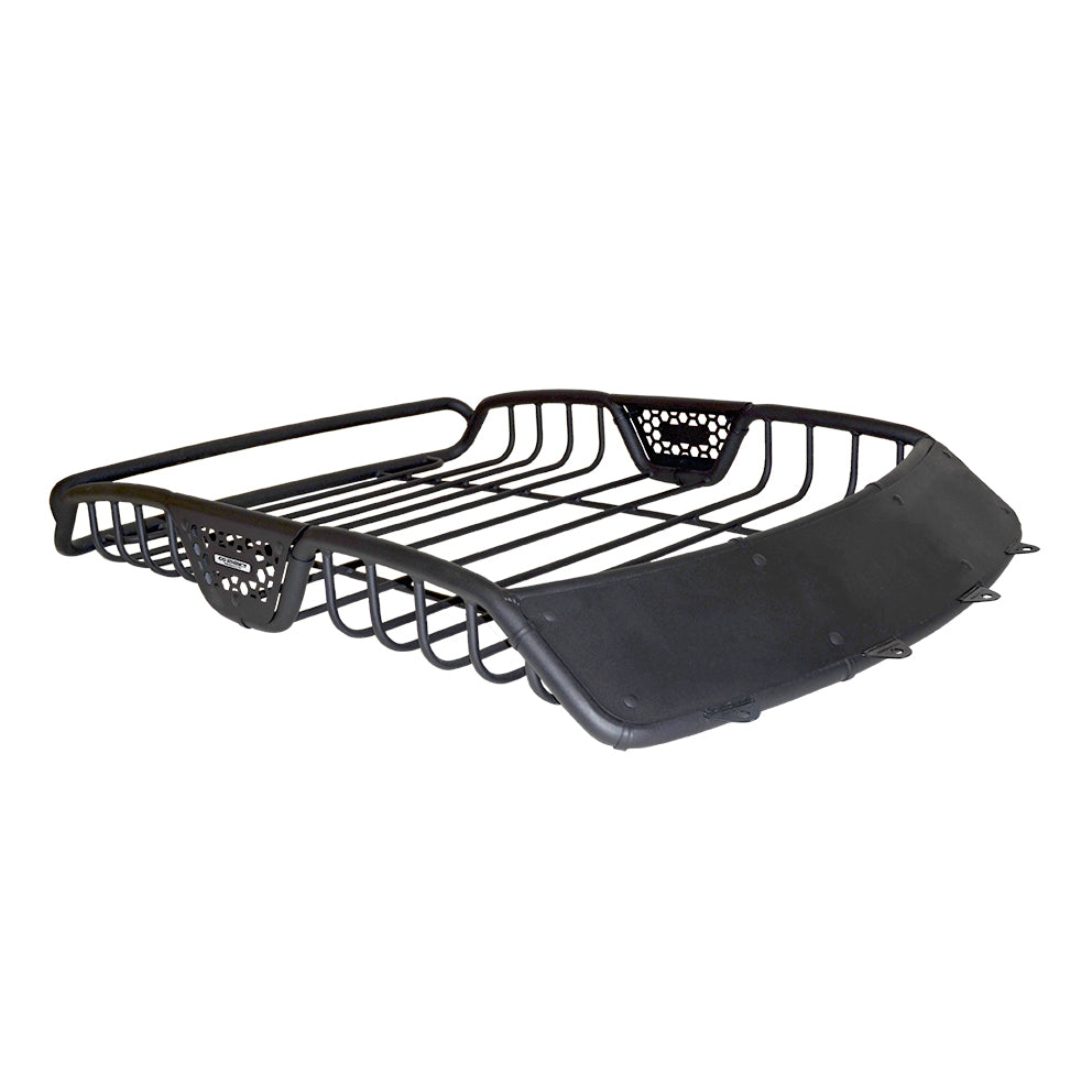 Go Rhino 59015T SR10 Tubular Steel Roof Rack With Black Fairings 48" Long Textured Black