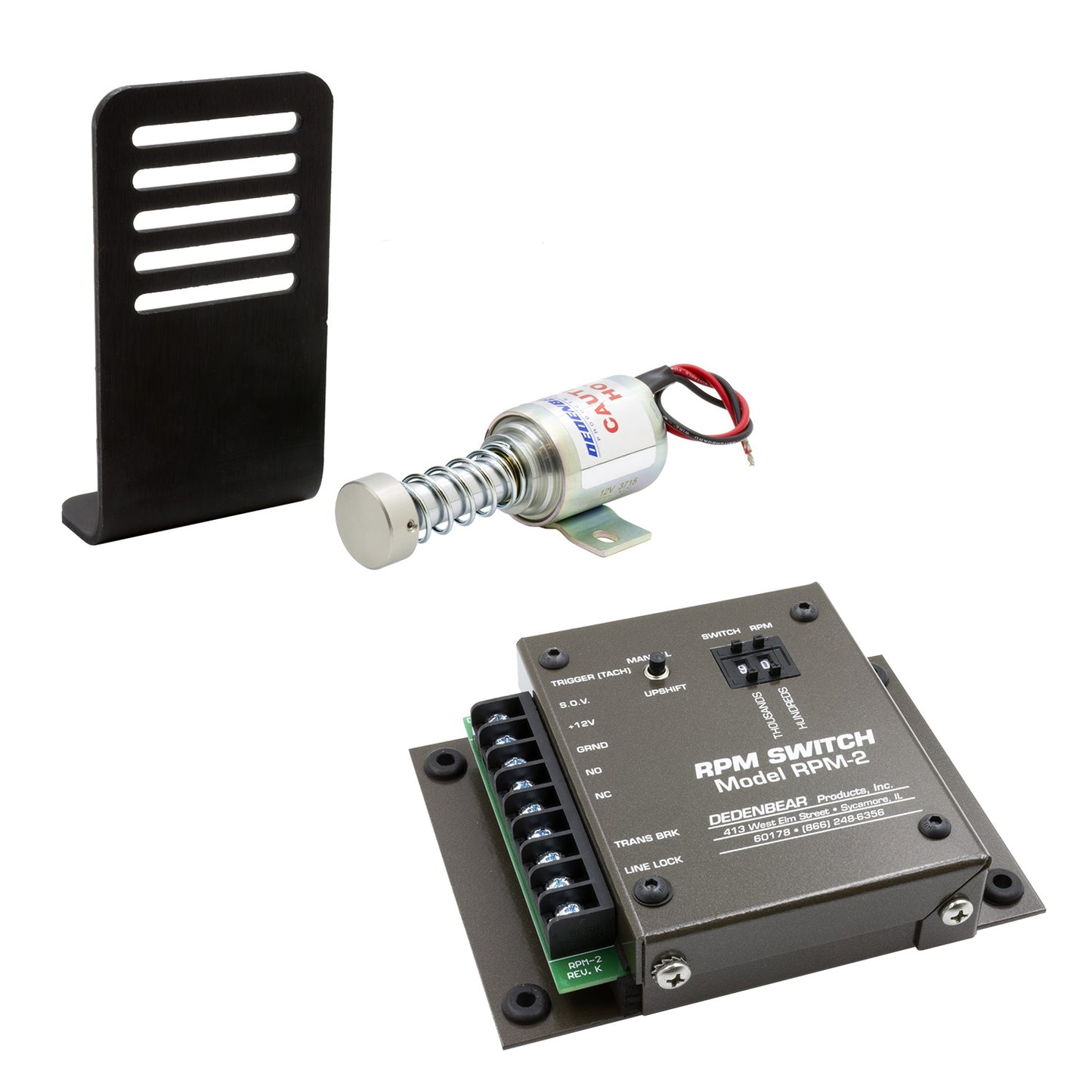 Dedenbear SOLENOID SHIFTER 2 SPD. WITH RPM2 (RPM ACTIVATED SWITCH) SS2RPM