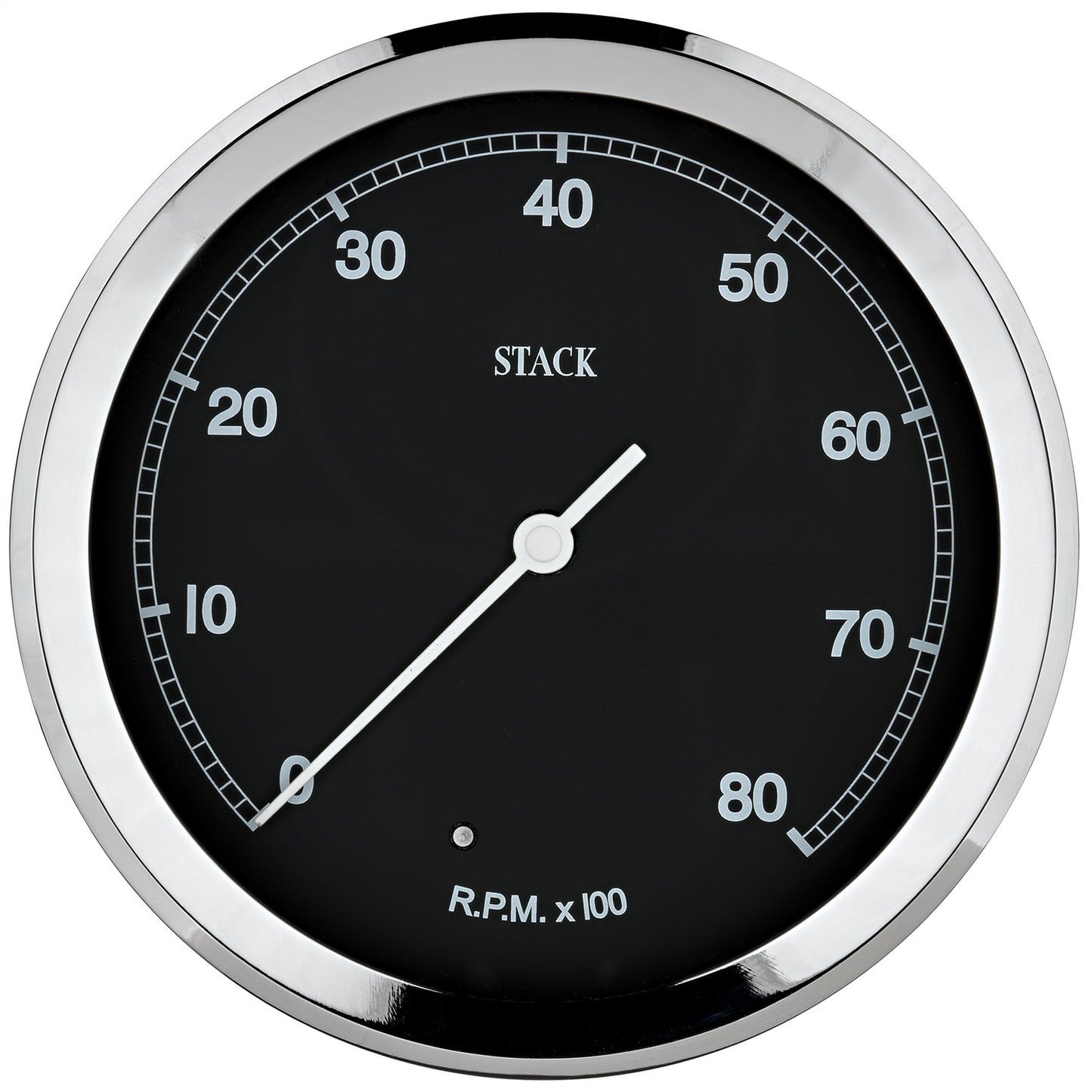 Stack TACHOMETER CLASSIC 125MM BLACK 0-8K RPM ST230C-08