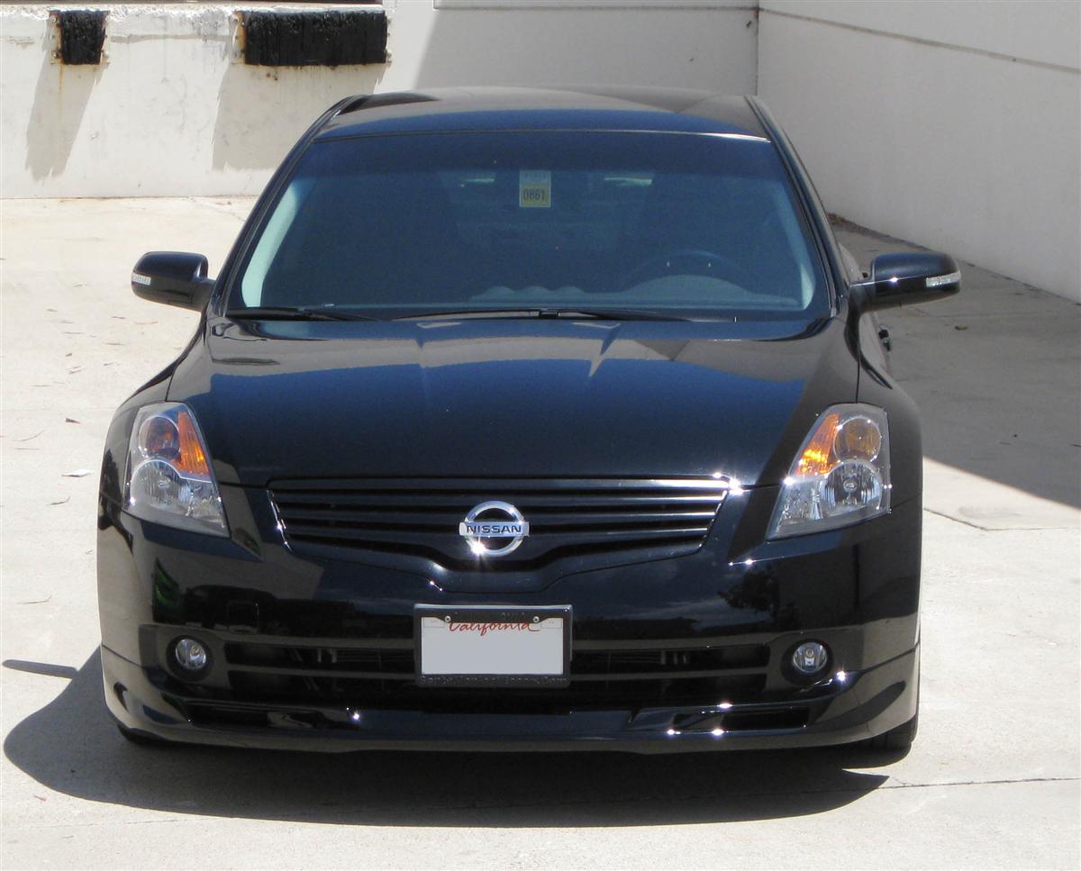 2007-2009 Nissan Altima Sedan Front Lip Spoiler - KB12242