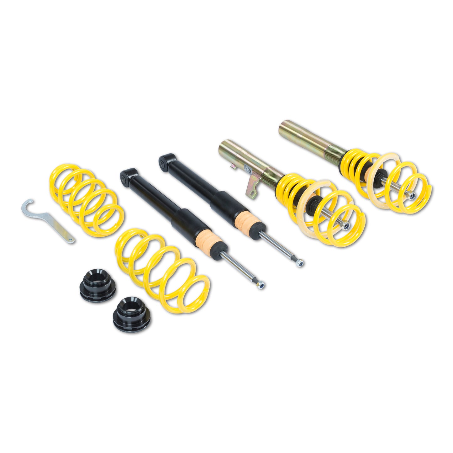 ST Suspensions 13210040 ST X Coilover Kit - 08 VW Golf V R32 4motion / 06-13 Audi A3 (8P) 2.0T Quattro 06-09 A3 (8P) 3.2 Quattro