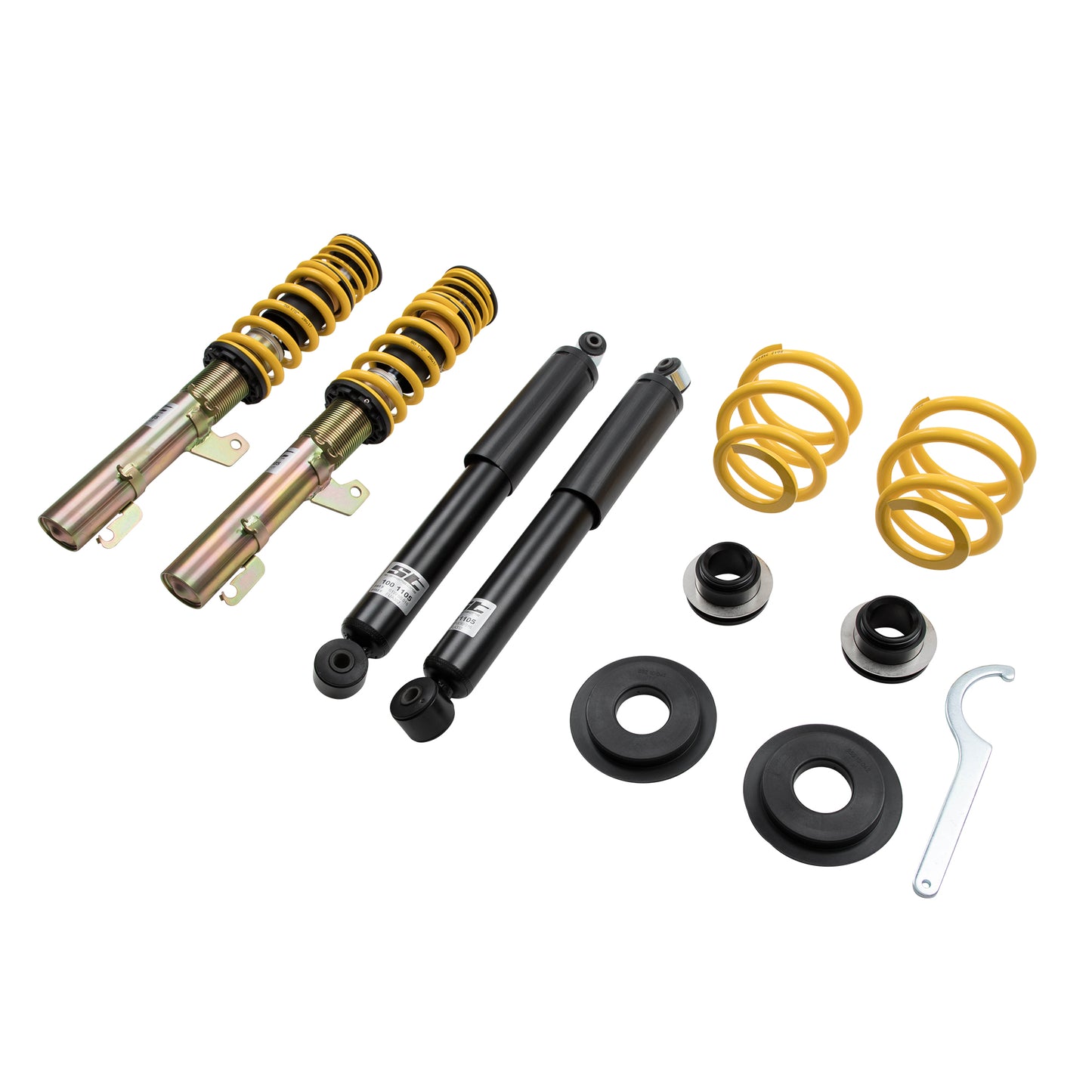 ST Suspensions 13280081 ST X Coilover Kit - 2004 VW Golf IV R32 00-06 Audi TT + TT Roadster Quattro (8N) 3.2 v6