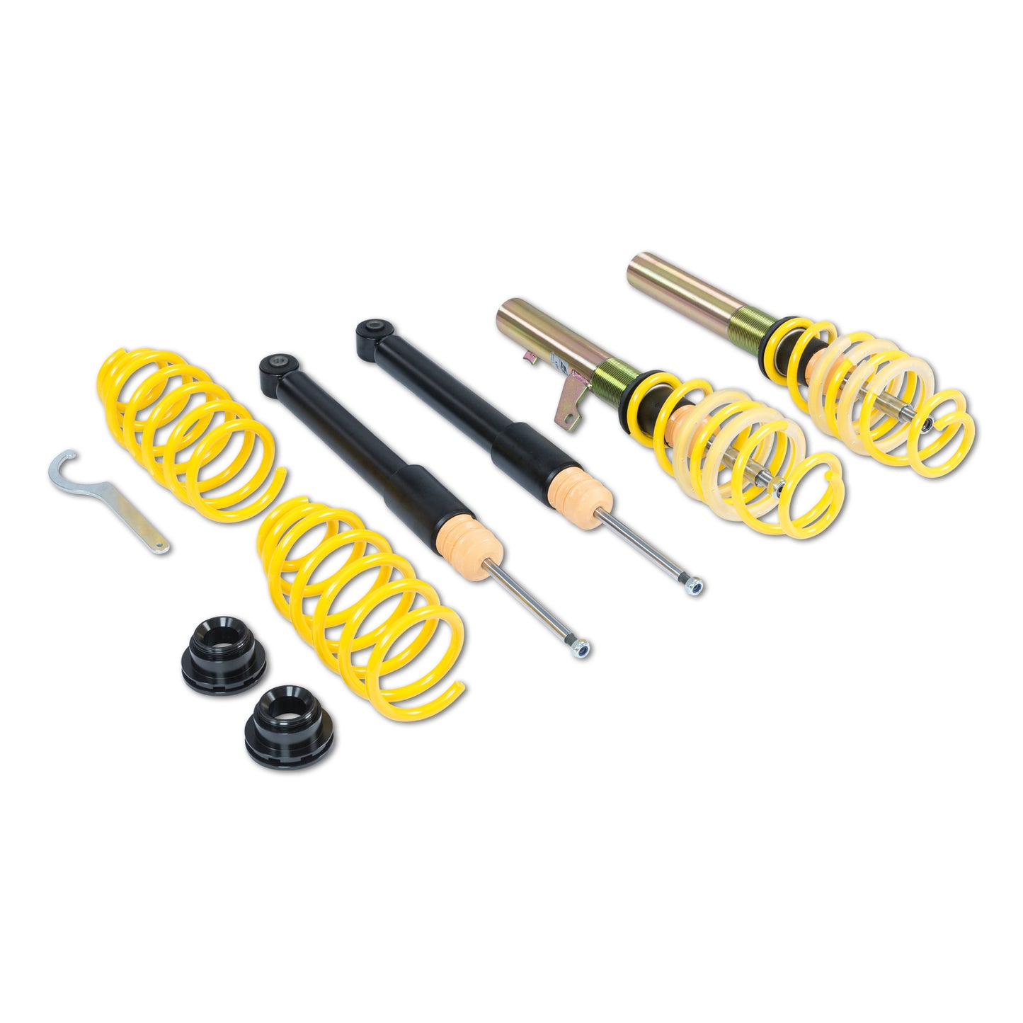 ST Suspensions 13281028 ST X Coilover Kit - 15+ Audi A3 (8V) 2.0L TDI 2wd 15+ VW Golf VII 2.0L TDI