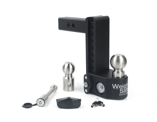 Weigh Safe Steel Weigh Safe 8" Drop Hitch With 2" Shank Keyed Alike WS05 Included SWS8-2-KA