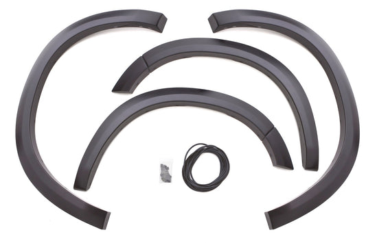 Lund SX202S Elite Series Black Sport Style Smooth Finish 4-Piece Fender Flare Set For 1994-2001 Dodge Ram 1500; 1994-2002 Ram 2500 3500 (Excludes Dually)
