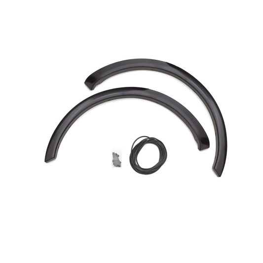 Lund SX313SA Elite Series Black Sport Style Smooth Finish Front Fender Flares For 2008-2010 Ford F-250 F-350 (Excludes Dually)