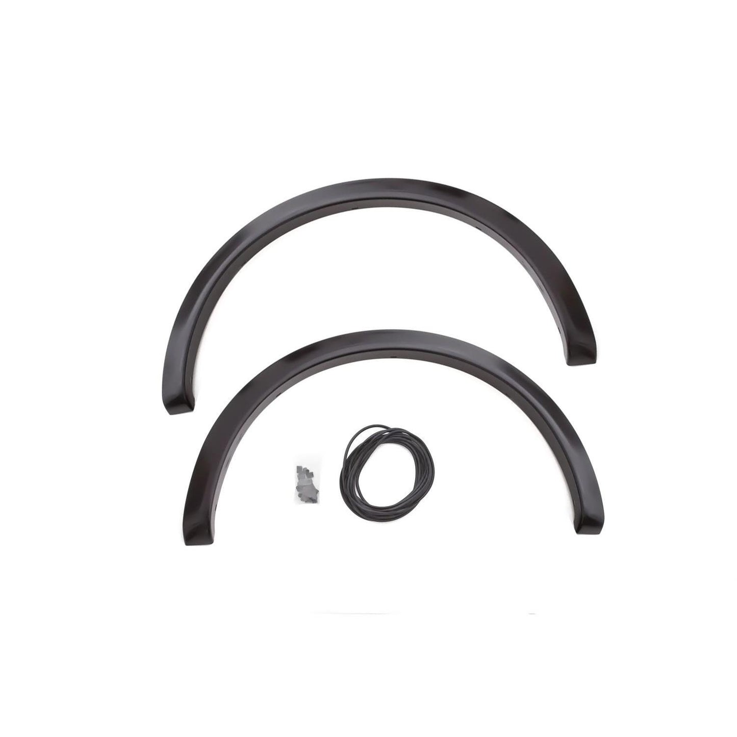 Lund SX314SB Elite Series Black Sport Style Smooth Finish Rear Fender Flares For 2011-2016 Ford F-250 F-350 (Excludes Dually)