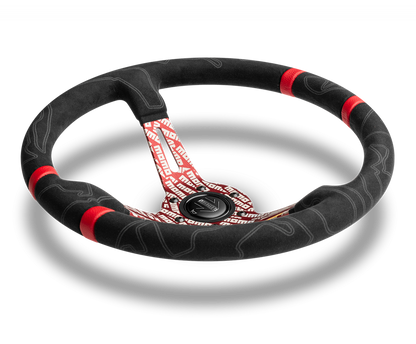 MOMO ULTRA Steering Wheel Red ULT35BK0RD