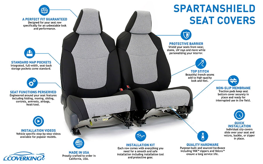 Coverking Custom Seat Cover SpartanShield SpartanShield