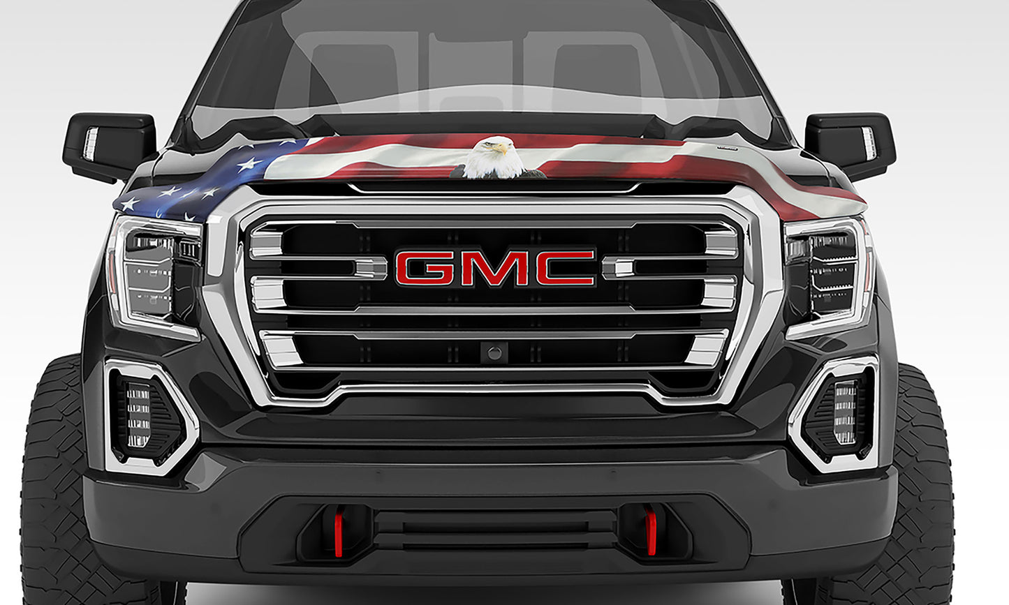 Stampede 2057-30 Vigilante Premium Hood Protector American Flag W/Eagle For 2015-2020 GMC Canyon