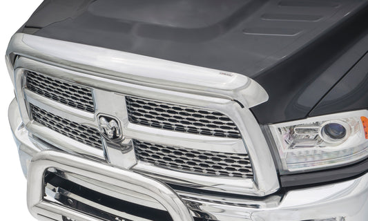 Stampede 2241-8 Vigilante Premium Hood Protector Chrome For 2002-2008 Dodge Ram 1500 2003-2009 Dodge Ram 2500/3500 (Center Only - Behind Grille)