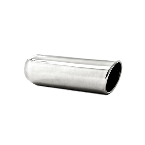 MBRP Exhaust 3.5in. OD; 2.5in. inlet; 12in. in length; Angled Cut Rolled End; Weld on; T304 T5138
