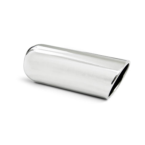 MBRP Exhaust 4in. OD; 2.5in. inlet; 12in. in length; Angled cut Rolled End; Weld on; T304 T5140