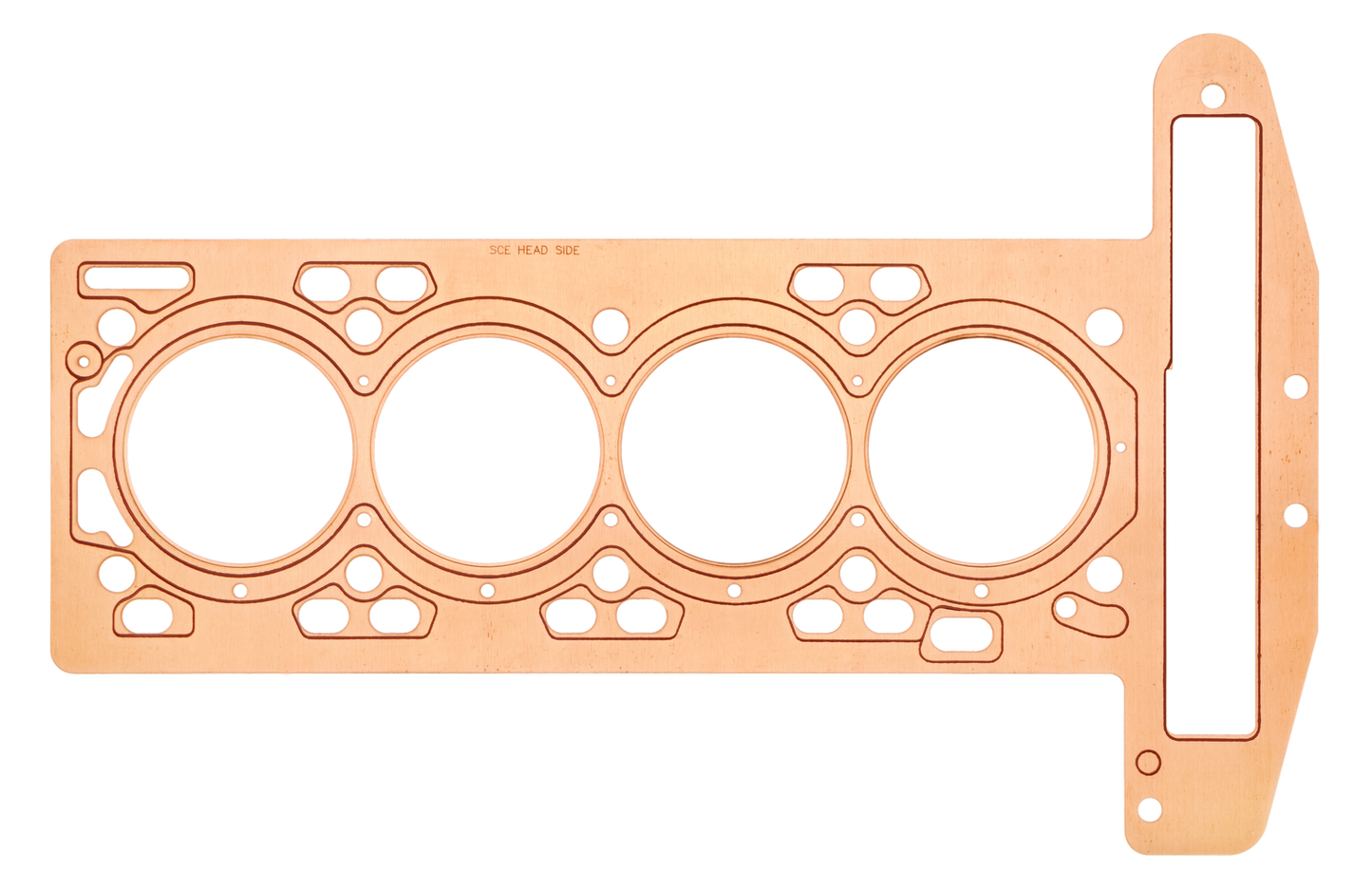 SCE Gaskets GM ECOTEC 2.2-2.4L 3.500 X .080 TITAN COPPER HD GSKT T922480