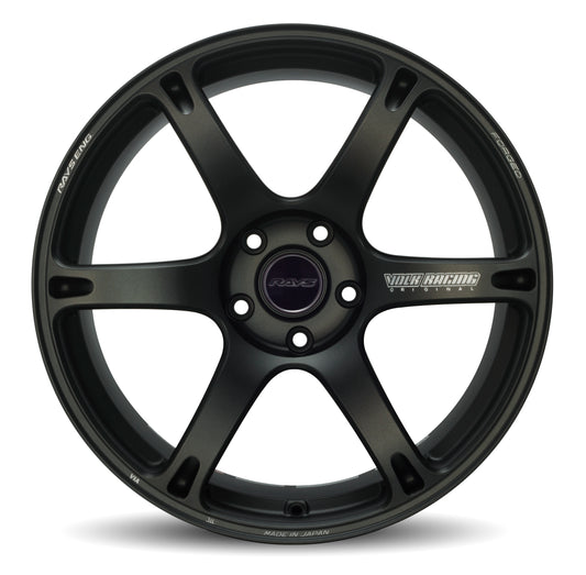 Volk TE037 6061 18x8.5 MATTE GUNBLACK (MT) Wheel