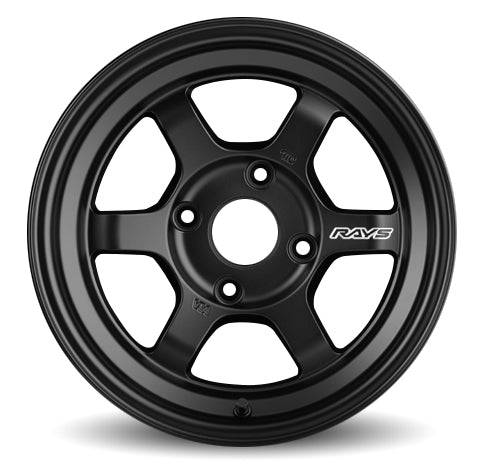 Volk TE37V 2324 MODEL (LIMITED) 14x8.0 MATTE BLACK (MB) Wheel