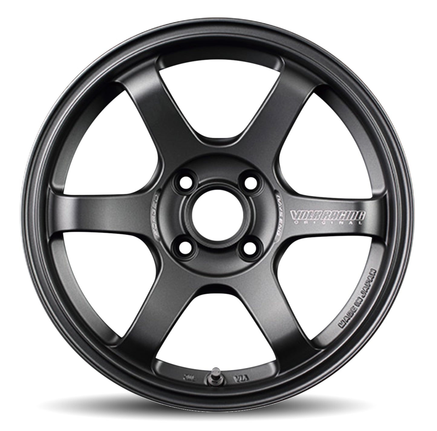 Volk TE37 SONIC CLUB RACER 15x7.0 MATTE DARK GUNMETAL (DM) Wheel