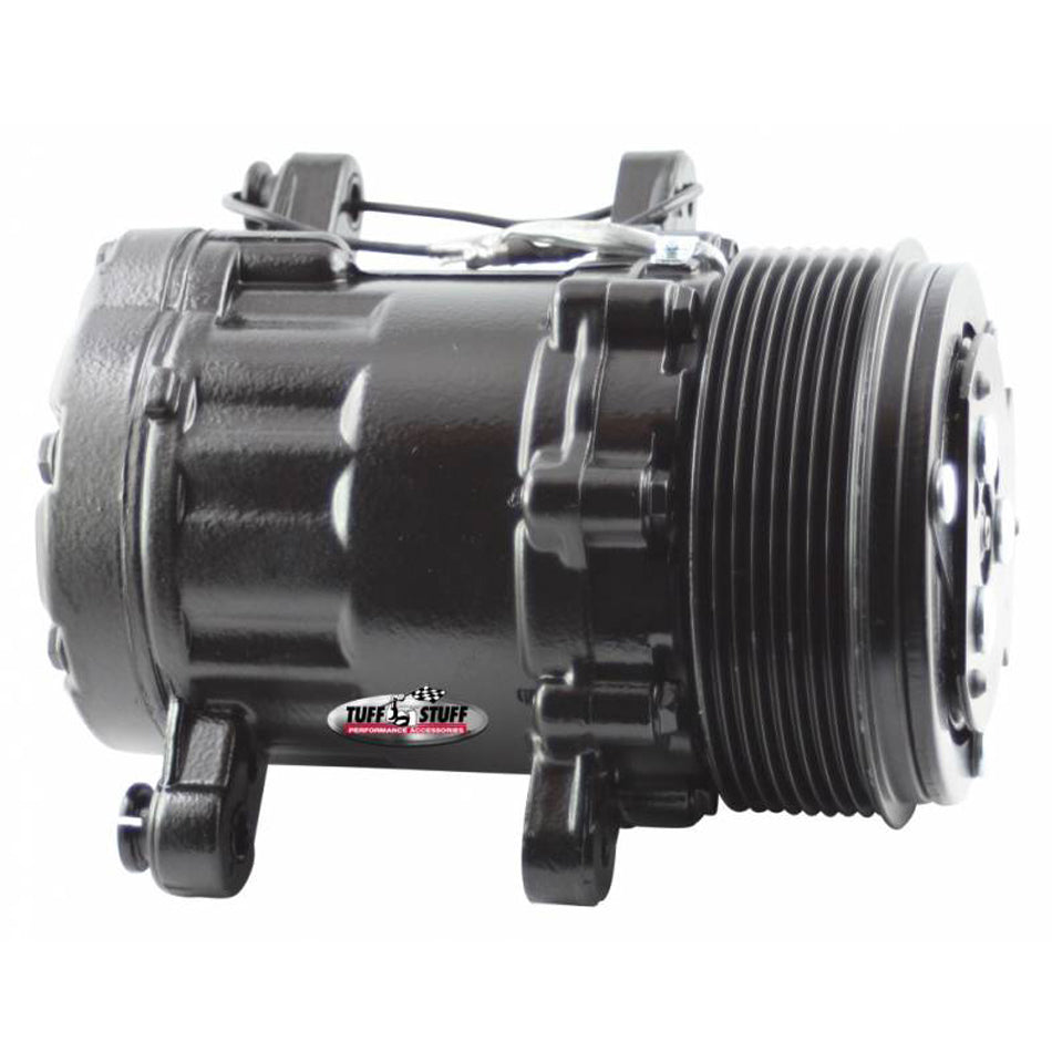 Peanut A/C Compressor R134A Black 8 Groove