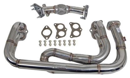 XFORCE Subaru WRX EJ20 TRI-Y 1"3/4 Stainless Steel Header System With Up Pipe; Exhaust Header TH-EJ20-TY