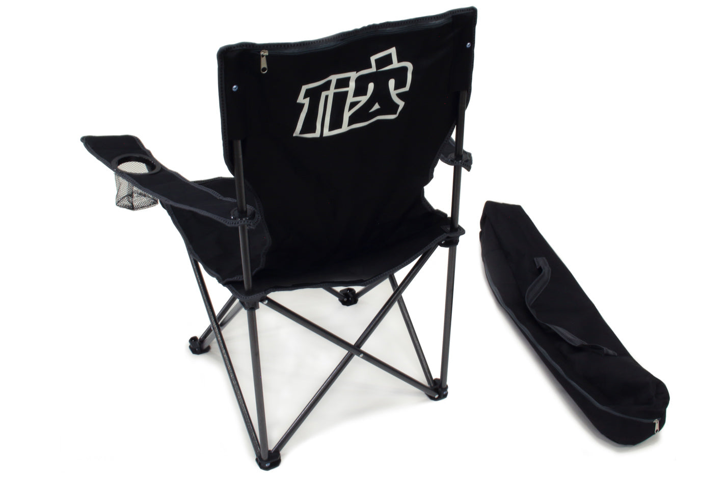 Ti22 Folding Chair With Carrying Bag Black