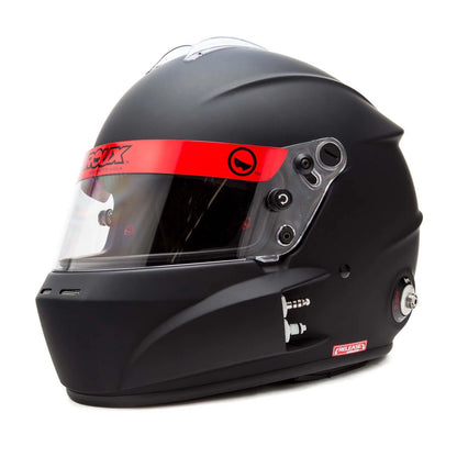 Roux R-1 SA2020 Racing Helmet Black Large RXHR1F-20F55-L